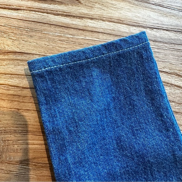 Wildfox Women’s Blue Denim Skinny Leg Jeans Mid Rise Cotton Stretch Mom Style - Picture 10 of 11